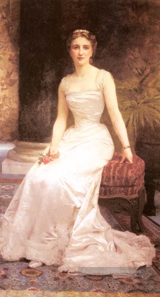 Portrait de Madame Olry Roederer réalisme William Adolphe Bouguereau Peintures à l'huile